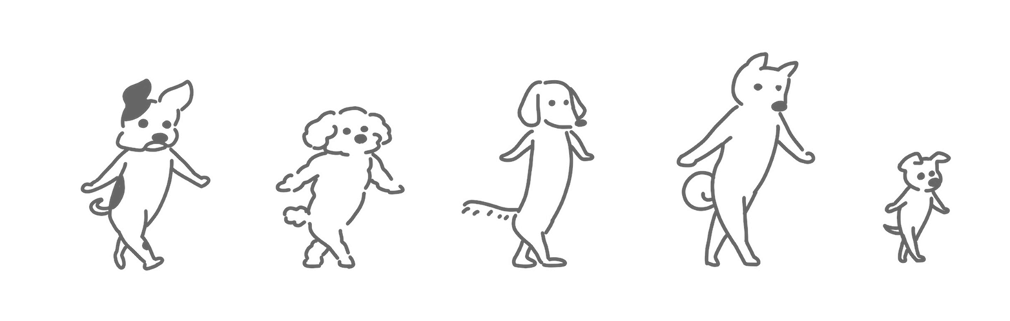 犬のイラスト